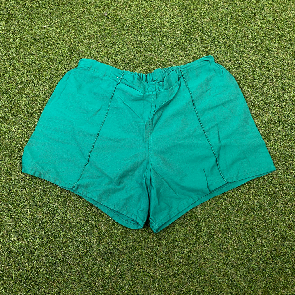 Retro Sprinter Shorts Green Small