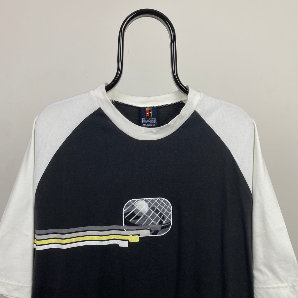 00s Nike Court T-Shirt Black XL