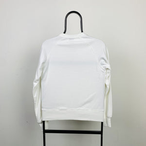 Vintage Nike Oregon Sweatshirt White Medium