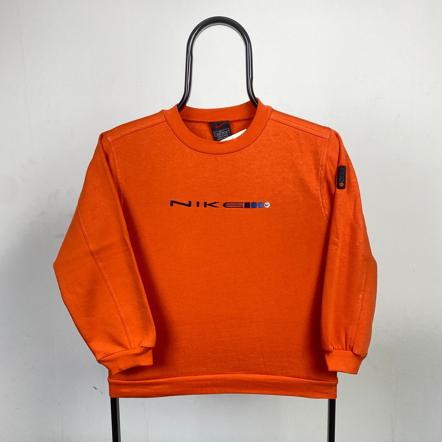 90s Nike Sweatshirt Orange XXS