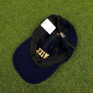90s Nike Velour Hat Blue