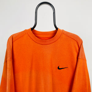 Orange nike outlet sweatshirt