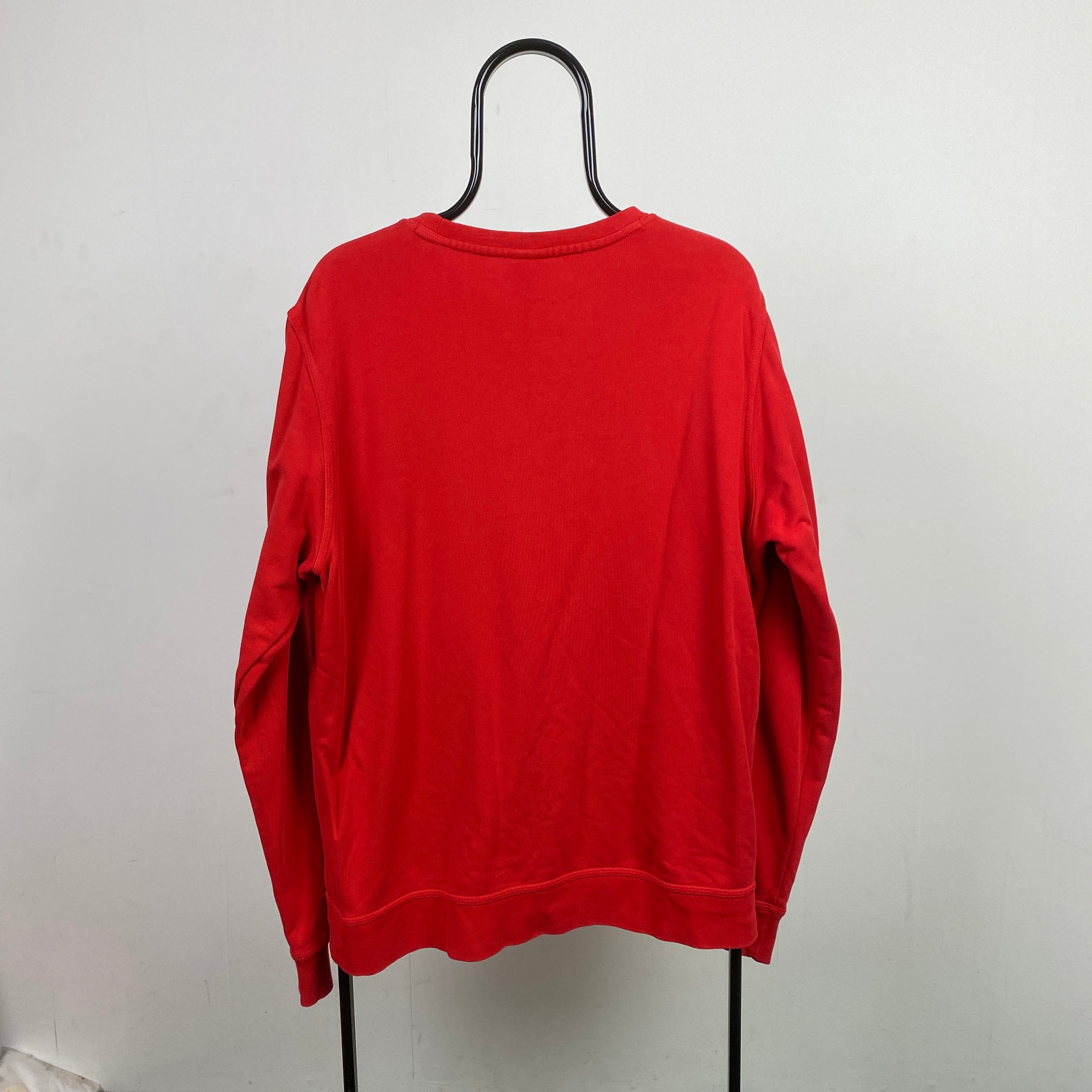 00s Nike Sweatshirt Red XXL