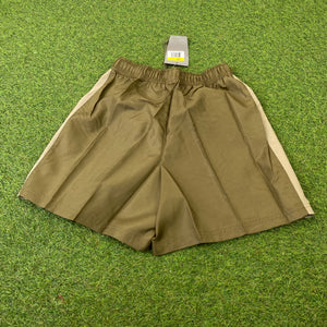 Vintage Nike Shorts Brown Green Small