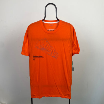 00s Nike Air T-Shirt Orange XL