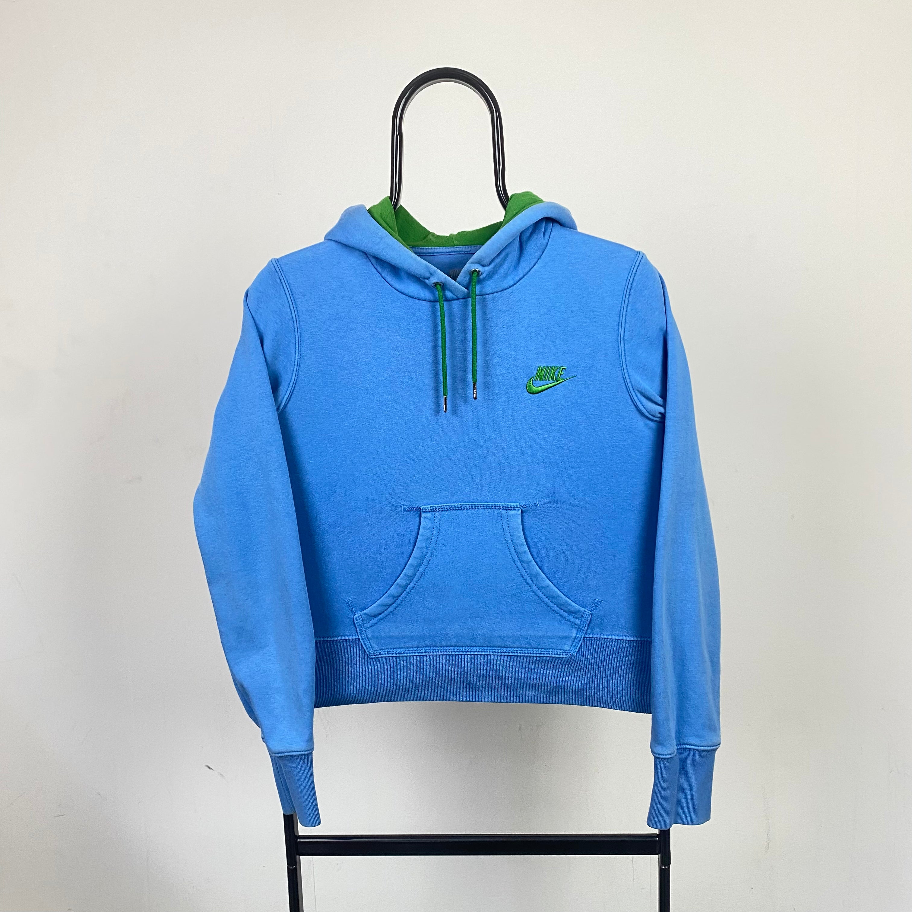 00s Nike Hoodie Baby Blue XS