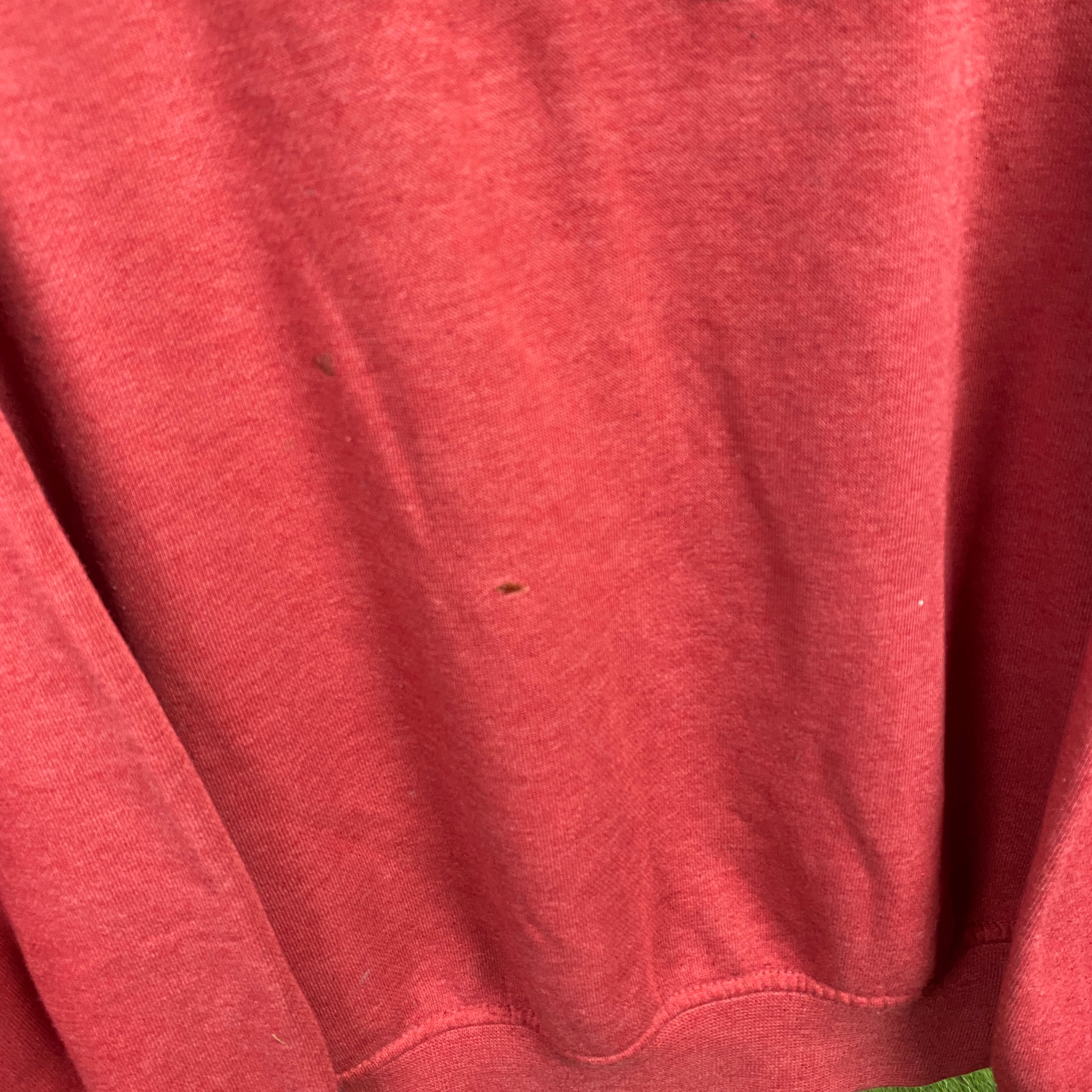 Retro Reebok Sweatshirt Red Large