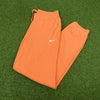 00s Nike Cotton Joggers Peach Orange Medium