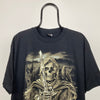 Retro Wild Skeleton T-Shirt Black XL