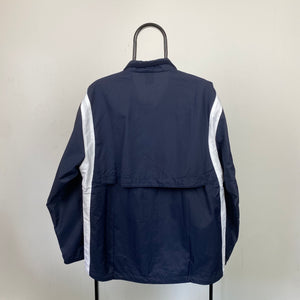 00s Nike Court Windbreaker Jacket Blue Small/Medium