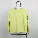 90s Nike Sweatshirt Yellow Large