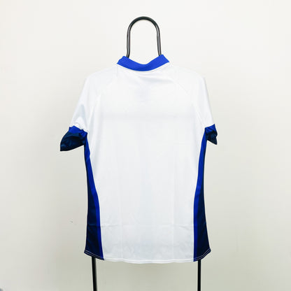 90s Nike Football Shirt T-Shirt White Small