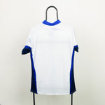 90s Nike Football Shirt T-Shirt White Small