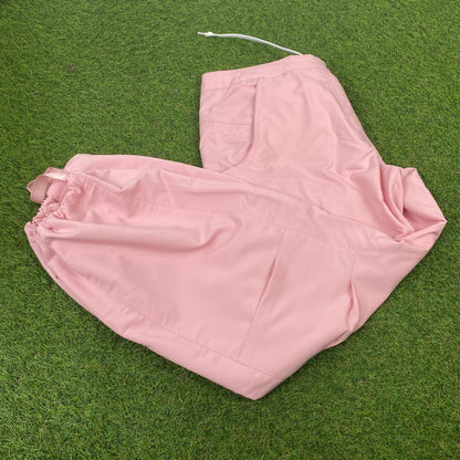 00s Nike Parachute Cargo Joggers Pink Large