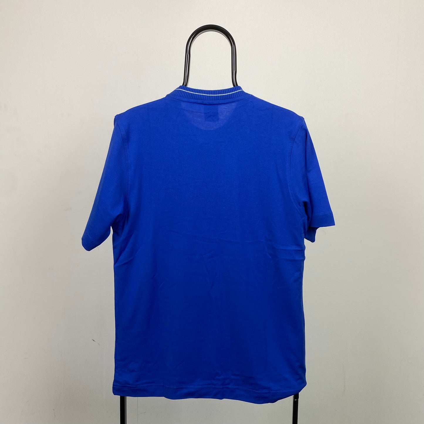 00s Nike College T-Shirt Blue Small