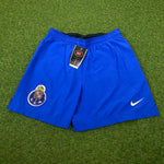 Vintage Nike FC Porto Football Shorts Blue Small