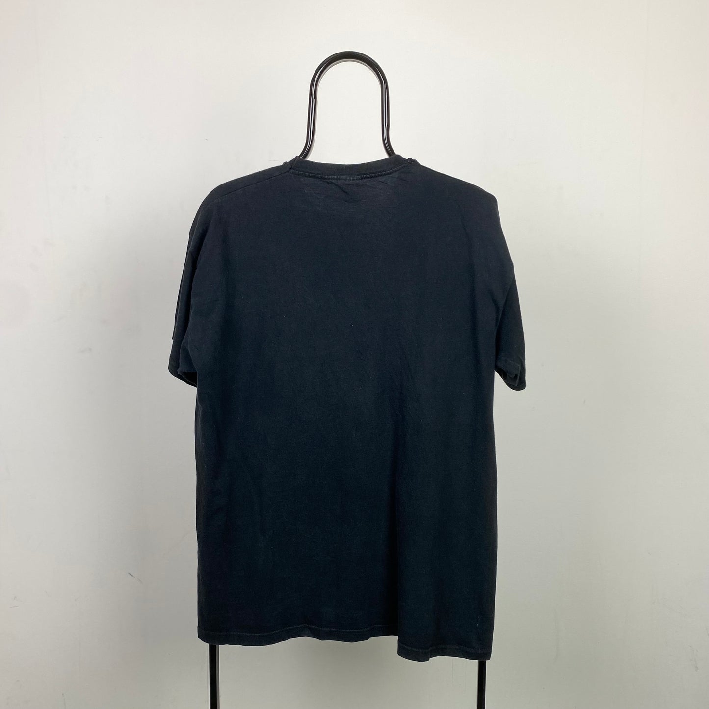 Retro 90s Pug T-Shirt Black Large