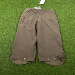 90s Nike ACG Cargo Shorts Brown Small