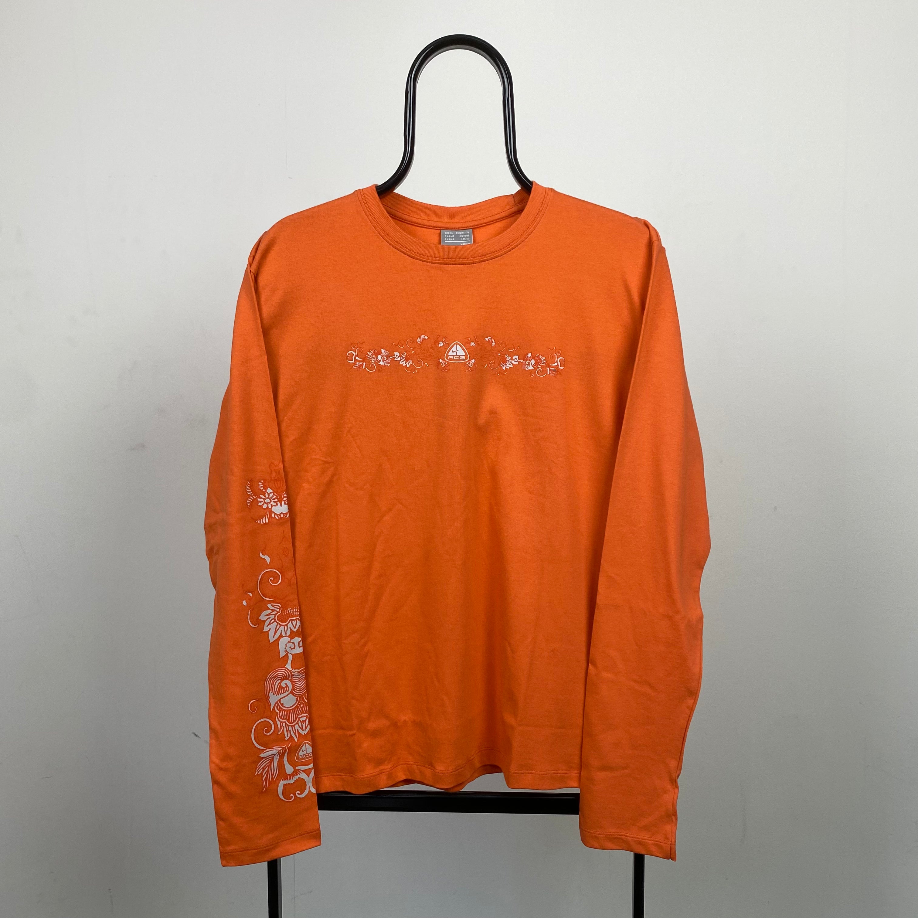 00s Nike ACG Longsleeve T-Shirt Orange XL