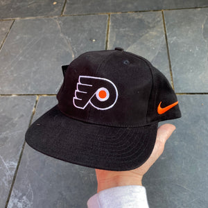 Vintage Nike NHL Philadelphia Flyers Hat Baseball Cap Black