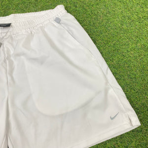 00s Nike Tennis Shorts White Large