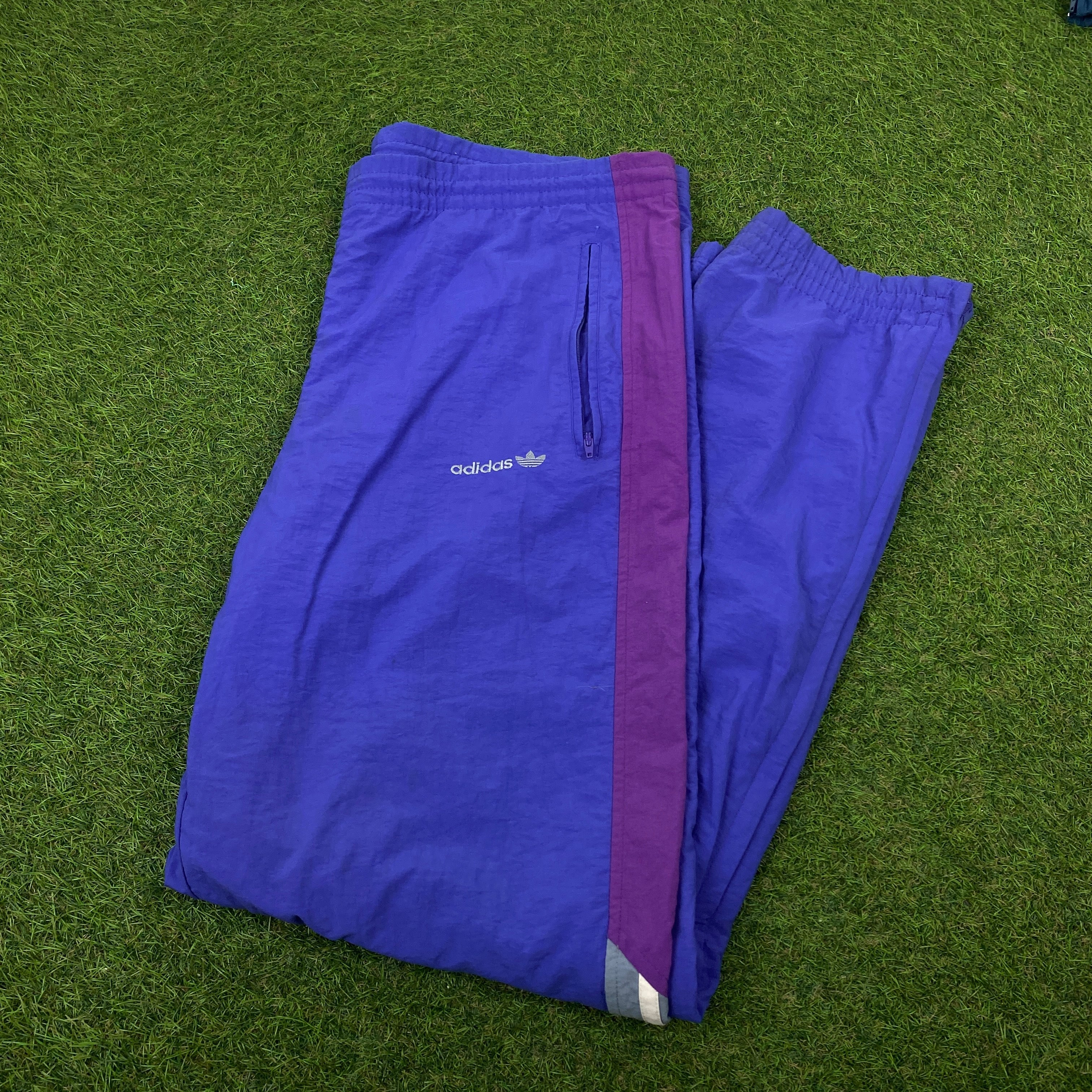 90s Adidas Joggers Purple XL