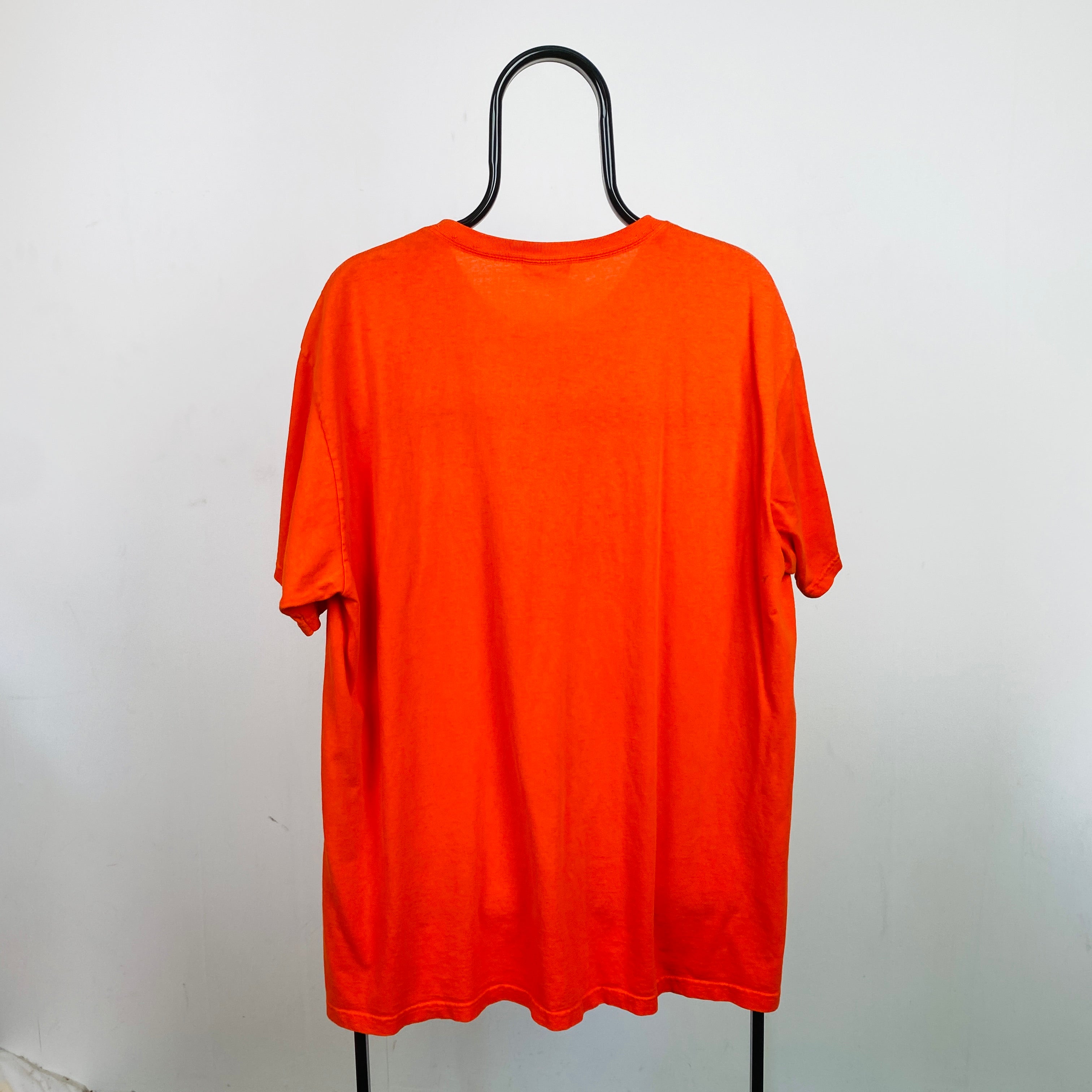 Retro Polo Ralph Lauren T-Shirt Orange Large