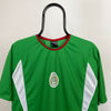 90s Nike Mexico Football Shirt T-Shirt Green Small