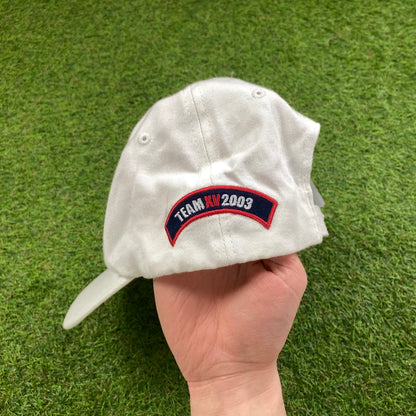 Vintage Nike Team Hat White