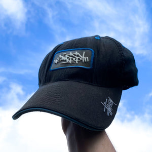 Retro 90s Stussy Hat Blue