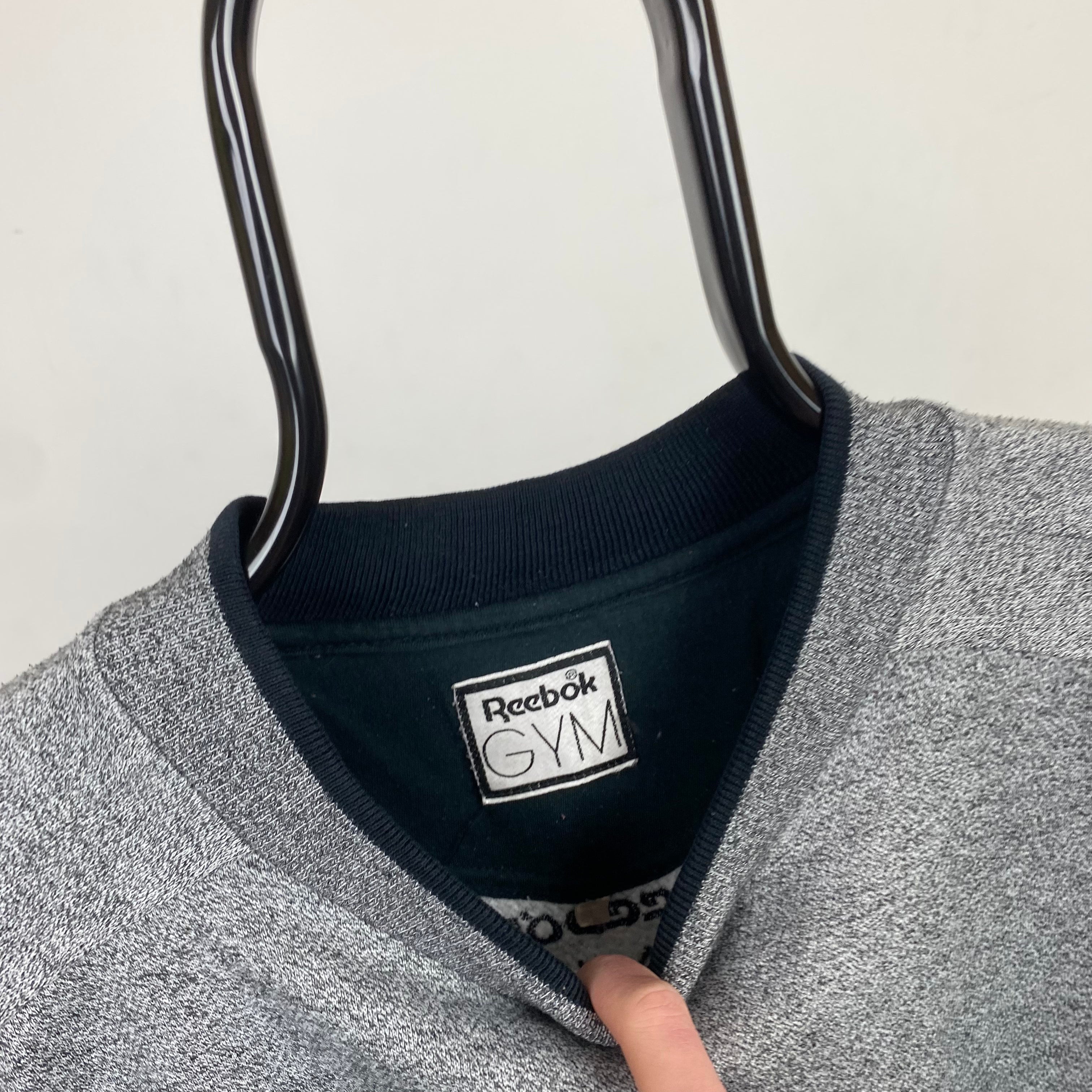 90s Reebok Gym Sweatshirt Grey XL