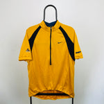 00s Nike ACG Cycling T-Shirt Yellow Large