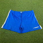90s Umbro Nylon Shorts Blue XL