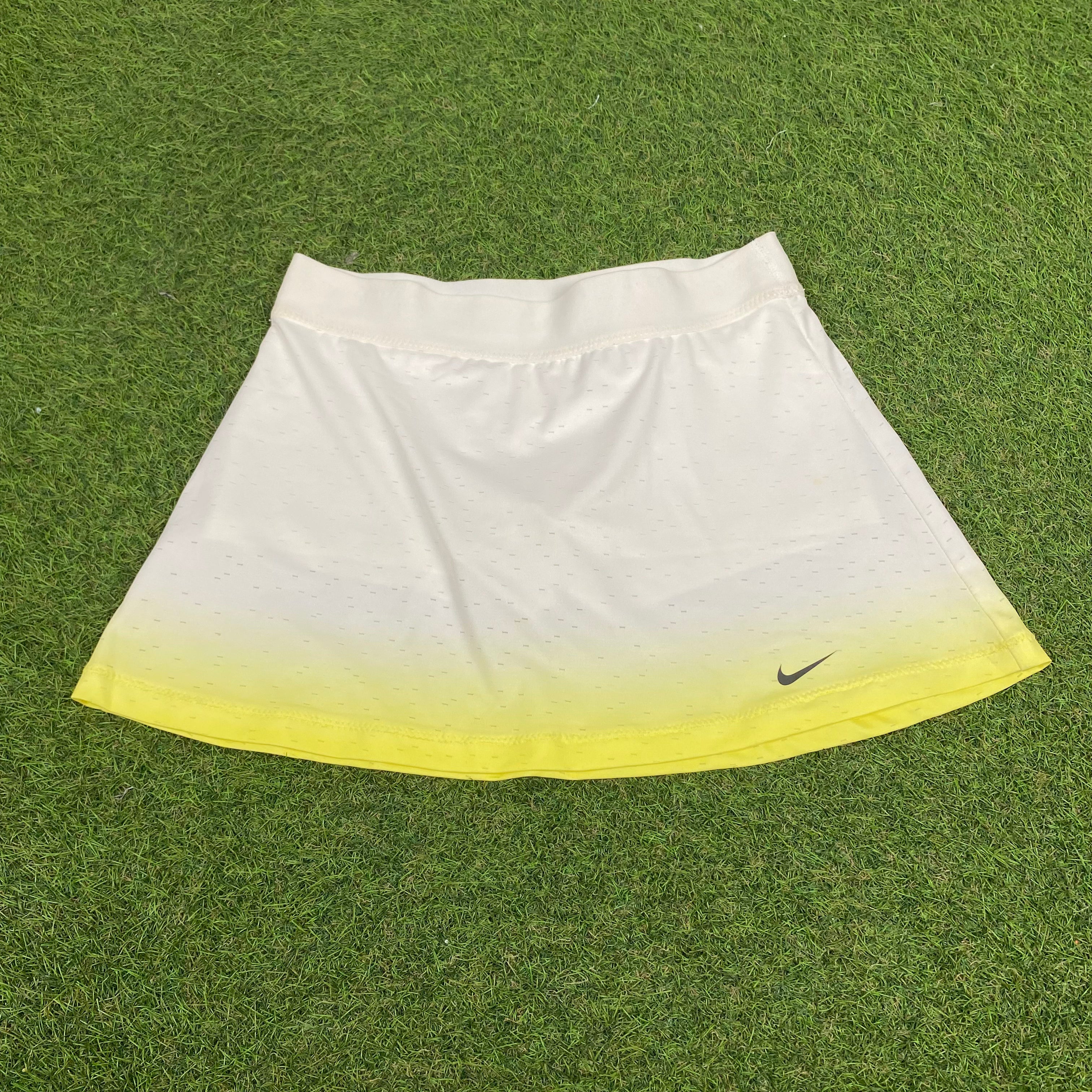 00s Nike Tennis Skirt White XS
