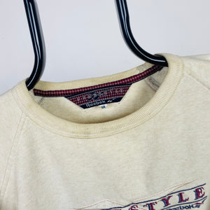 90s Reebok Sweatshirt Brown XS