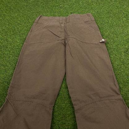 00s Nike ACG Cargo Trousers Joggers Brown Small