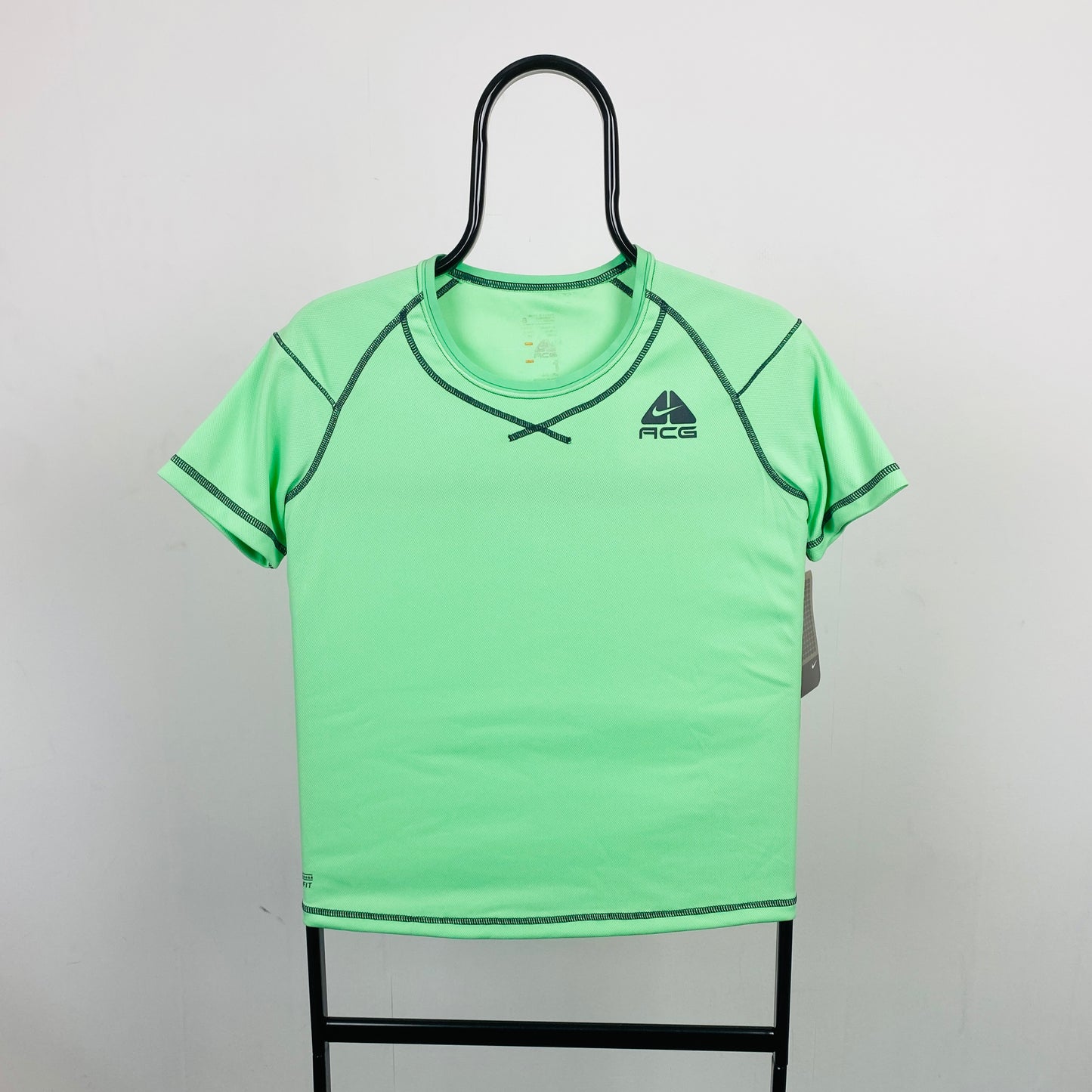 00s Nike ACG Dri-Fit T-Shirt Green Small