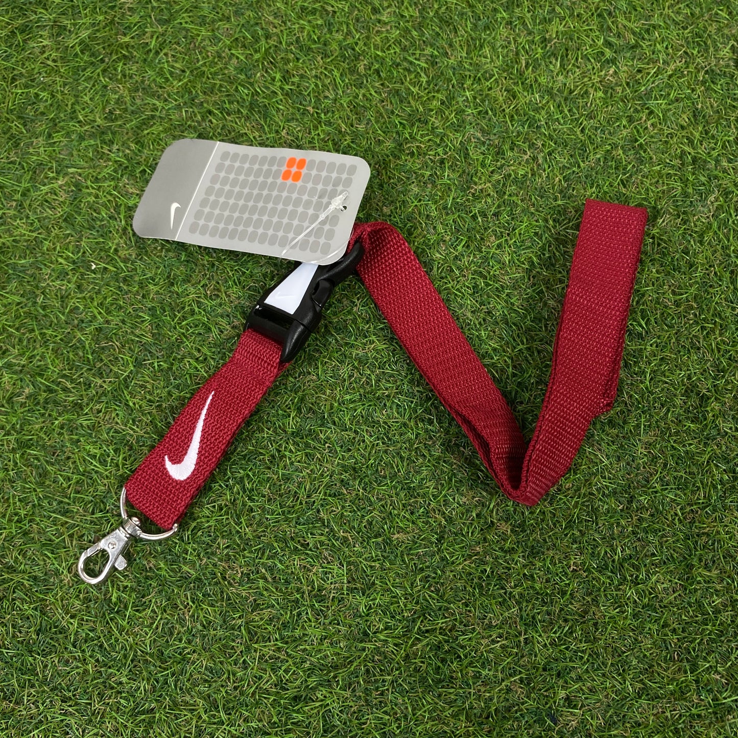 00s Nike Lanyard Keychain Key Ring Red