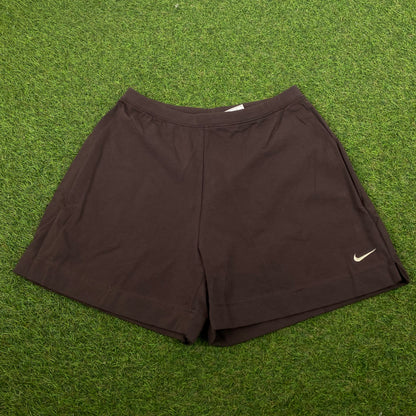 00s Nike Cycling Shorts Brown XS