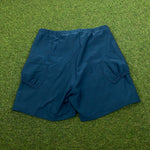 90s Nike Tennis Shorts Blue XL