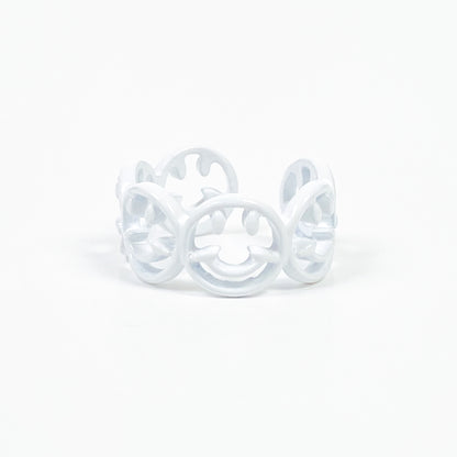 Adjustable Smiley Ring