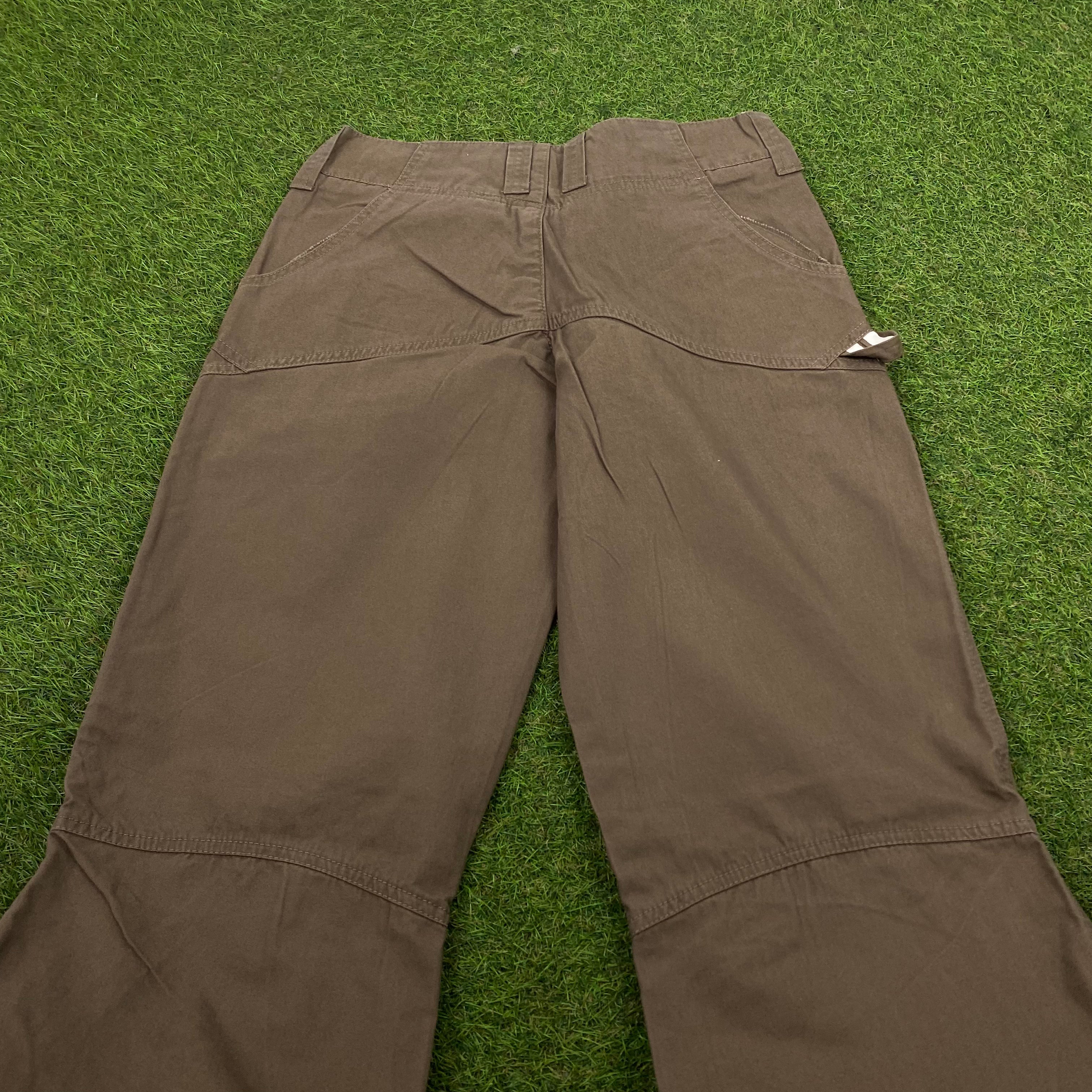 00s Nike ACG Cargo Trousers Joggers Brown XS – Clout Closet