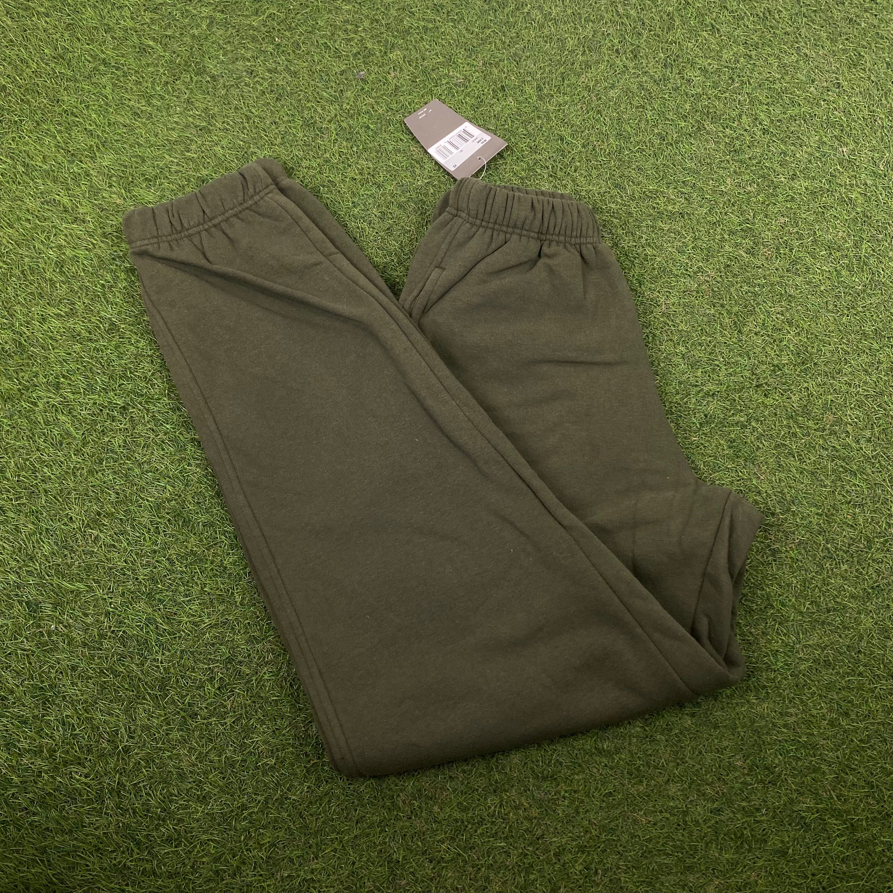 00s Nike Cotton Joggers Green XXL Clout Closet