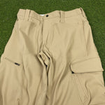 Vintage Nike ACG Cargo Trousers Joggers Brown Small/XS