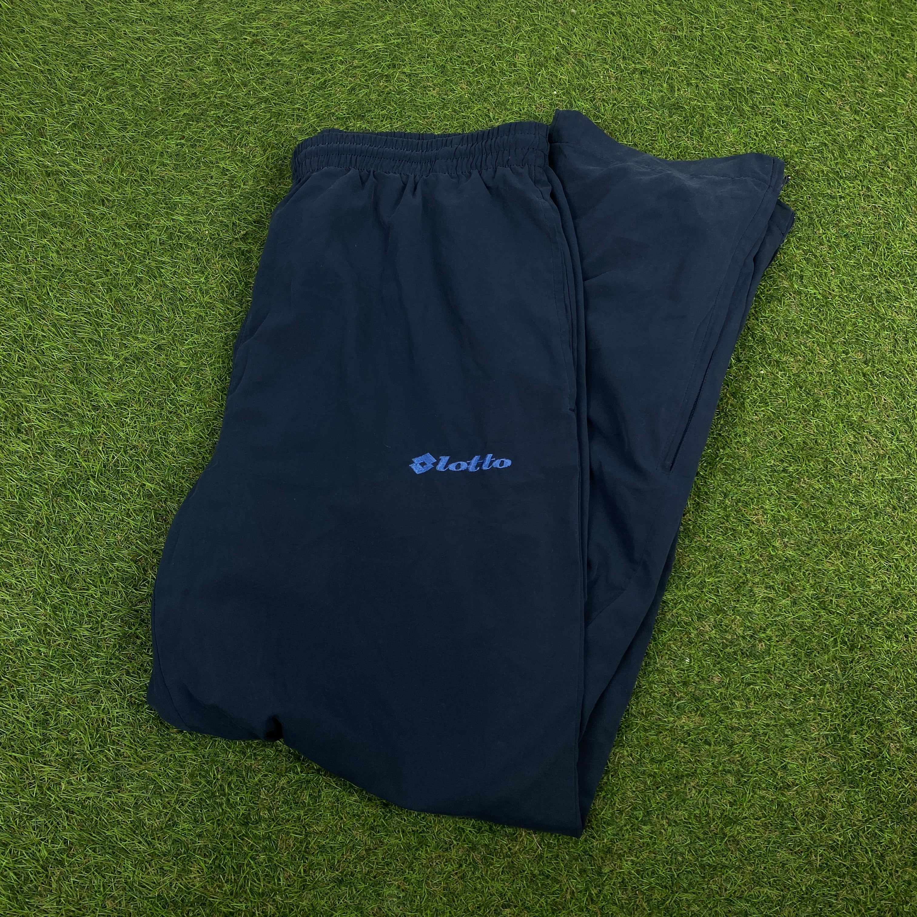 Retro Lotto Joggers Blue Large
