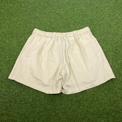 90s Nike Piping Challenge Court Shorts Brown Large