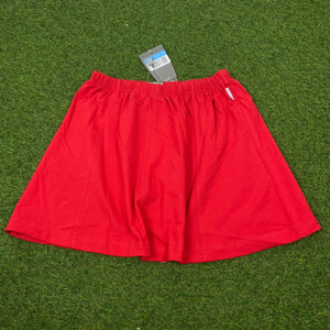 Vintage Nike Tennis Skirt Red Medium