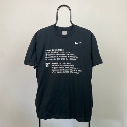 00s Nike France Rugby T-Shirt Black XL