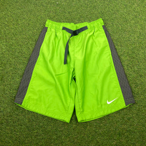 00s Nike Belted Shorts Green XS