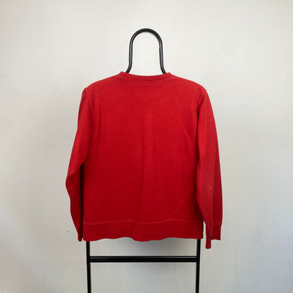 00s Nike Sweatshirt Red Small